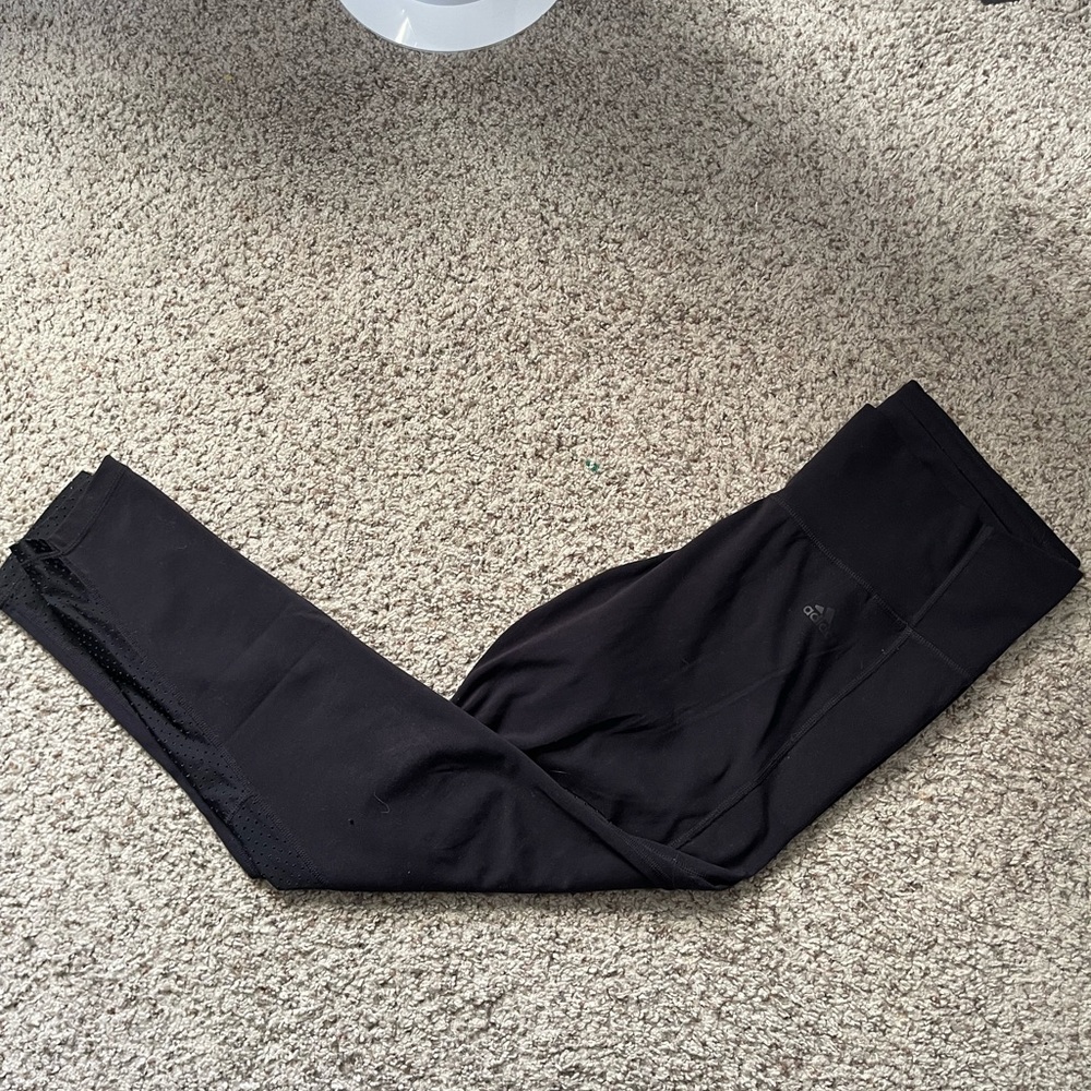 Adidas Black Mesh Legging